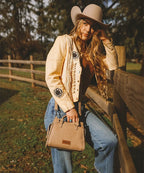 Wrangler Braided Tote Bag