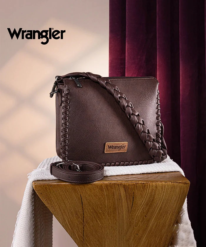 Wrangler Braided Crossbody Bag