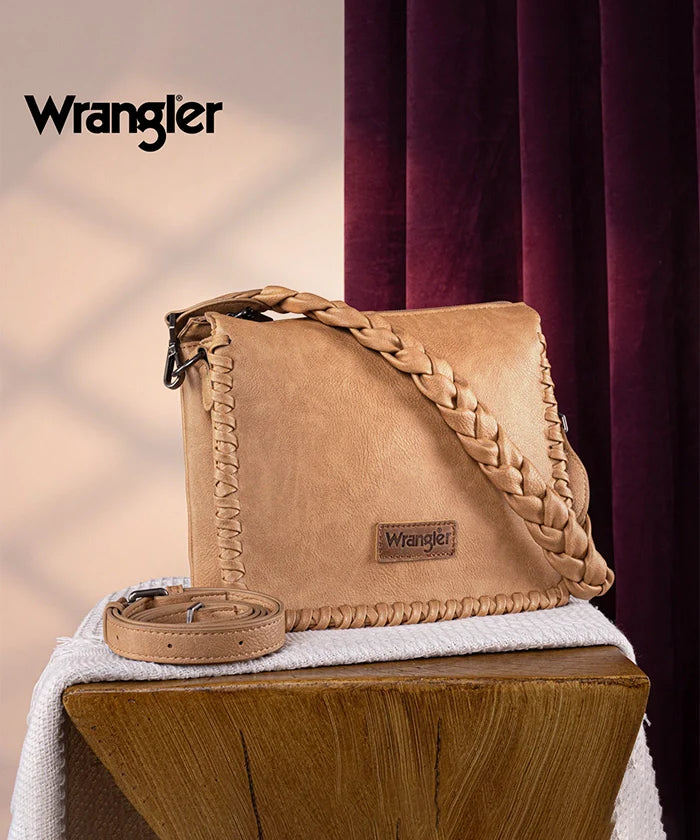 Wrangler Braided Crossbody Bag