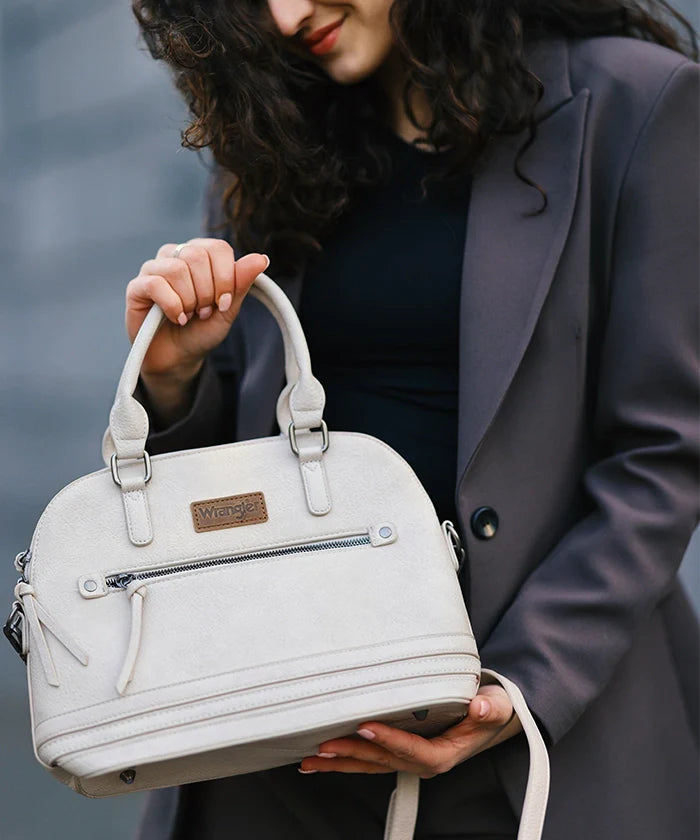 Wrangler Dome Satchel Crossbody Bag