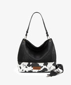 Wrangler Vegan Leather Crossbody Hobo Bag
