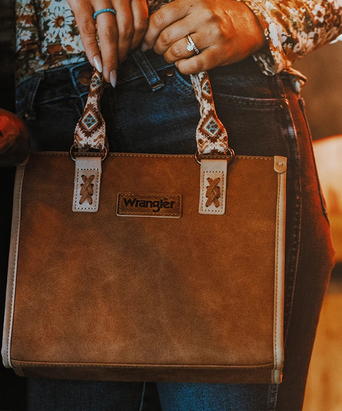 Wrangler Aztec Tote Bag
