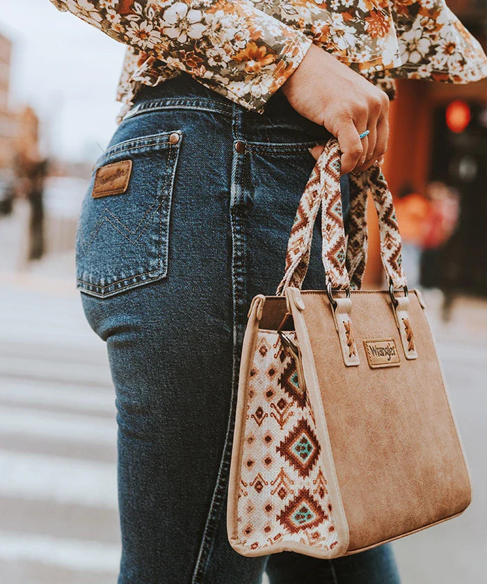 Wrangler Aztec Tote Bag