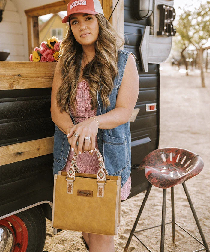 Wrangler Aztec Tote Bag