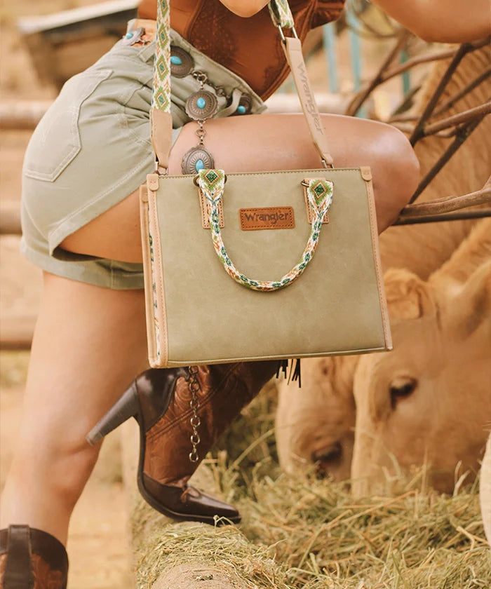 Wrangler Aztec Tote Bag