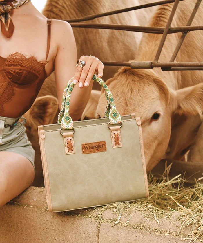 Wrangler Aztec Tote Bag