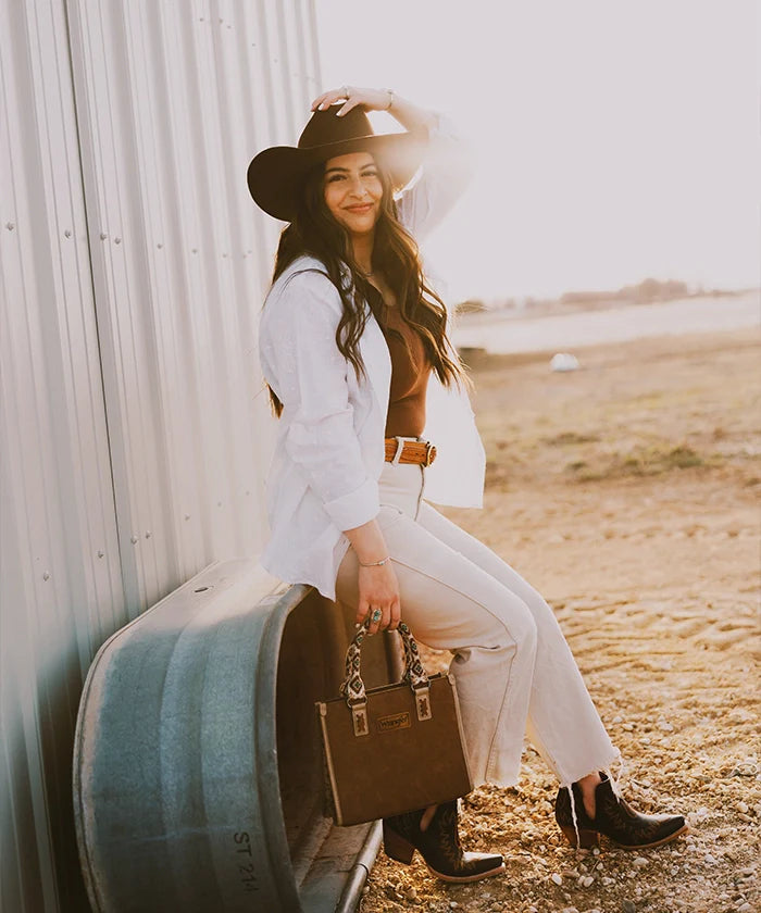 Wrangler Aztec Tote Bag