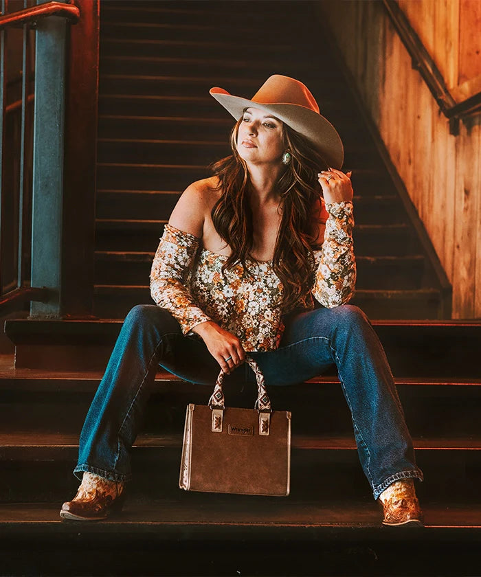 Wrangler Aztec Tote Bag