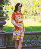 Wrangler Sunflower Print Mini Crossbody Bag