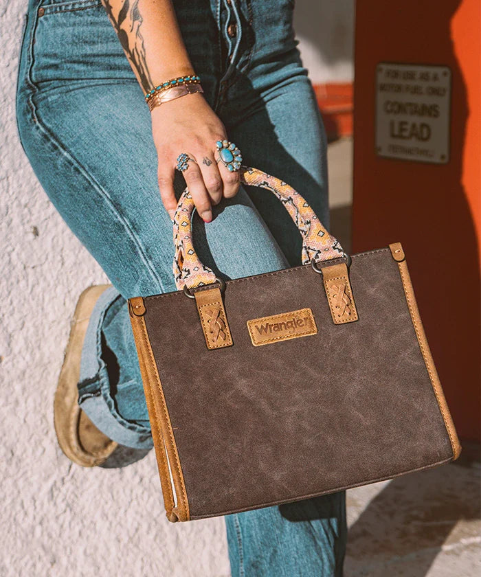 Wrangler Aztec Tote Bag