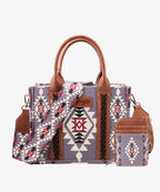 Wrangler Southwestern Crossbody Tote Bag