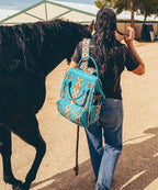 Wrangler Aztec Southwestern Print Diaper Bag