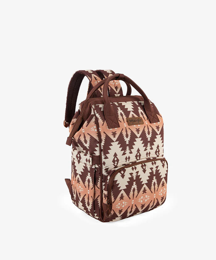 Wrangler Aztec Southwestern Print Diaper Bag