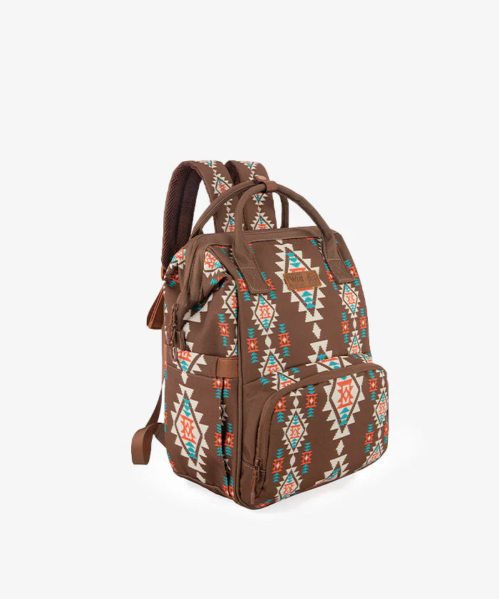 Wrangler Aztec Southwestern Print Diaper Bag
