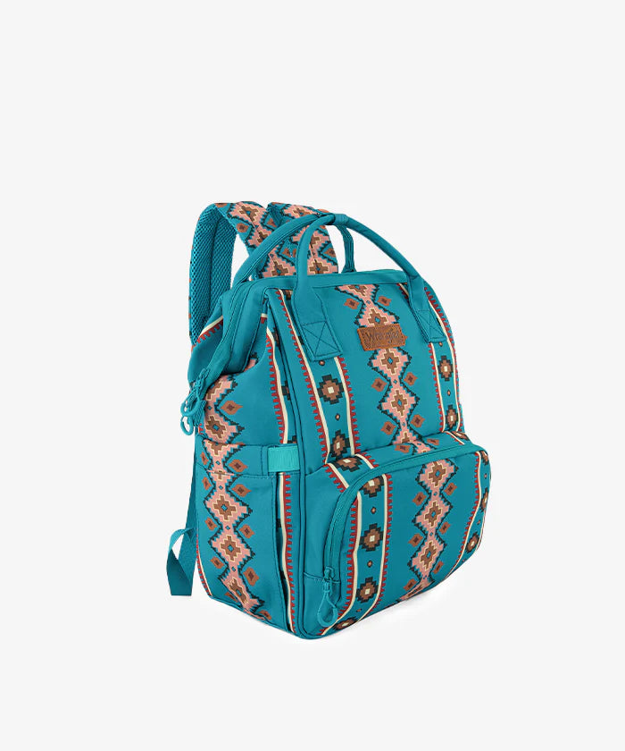 Wrangler Aztec Southwestern Print Diaper Bag