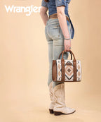 Wrangler Aztec Pattern Print Tote Bag