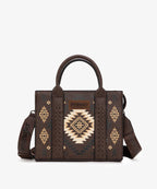 Wrangler Aztec Pattern Print Tote Bag