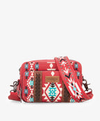 Wrangler Aztec Printed Crossbody Purse - Limited Stock