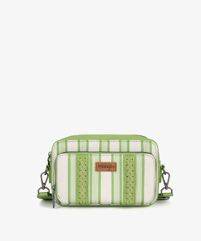 Wrangler Striped Crossbody Purse