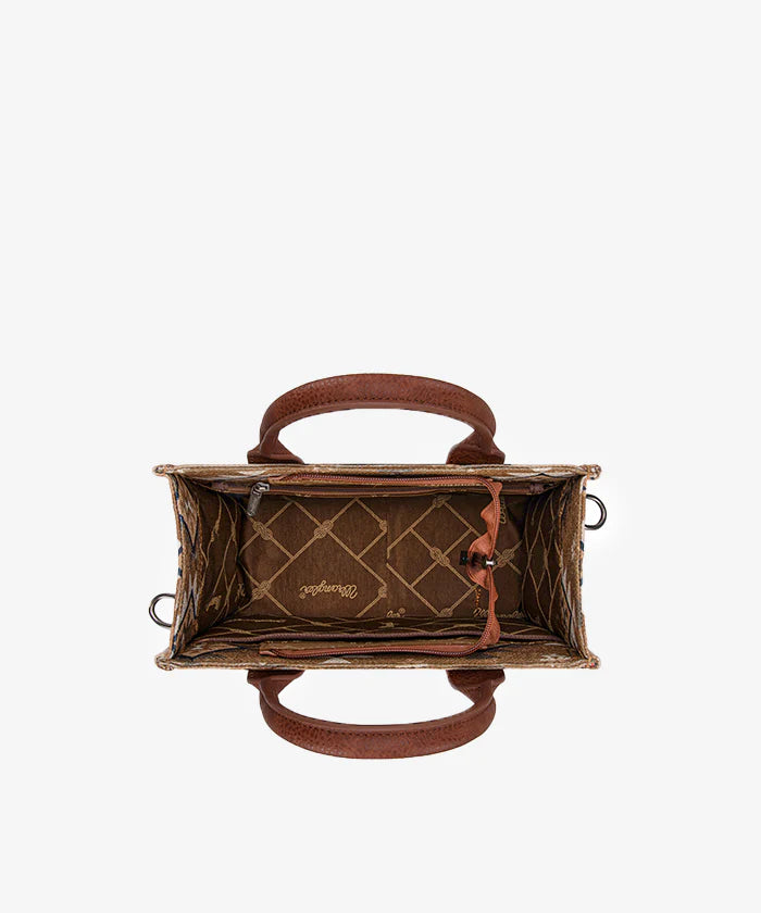 Wrangler Aztec Pattern Dual Sided Print Tote Bag