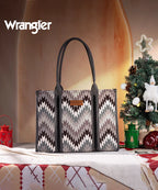 Wrangler Southwestern Pattern Concealed Carry Wide Tote Collection