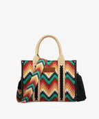 Wrangler Southwestern Pattern Concealed Carry Wide Tote Collection