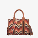 Wrangler Southwestern Pattern Concealed Carry Wide Tote Collection