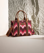 Wrangler Southwestern Pattern Concealed Carry Wide Tote Collection