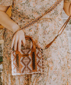 Wrangler Aztec Print Whipstitch Canvas Tote Bag Collection