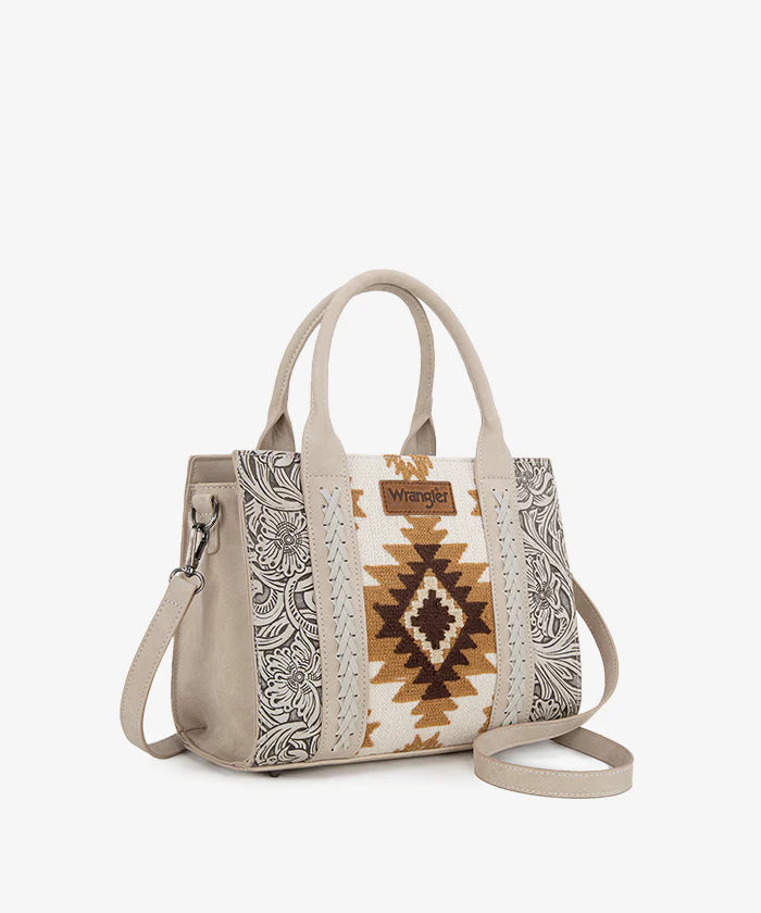 Wrangler Tooled Aztec Knitted Concealed Carry Tote Collection
