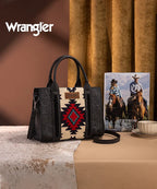 Wrangler Tooled Aztec Knitted Concealed Carry Tote Collection