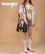 Wrangler Tooled Aztec Knitted Concealed Carry Tote Collection