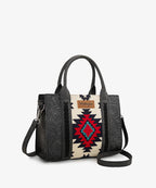 Wrangler Tooled Aztec Knitted Concealed Carry Tote Collection