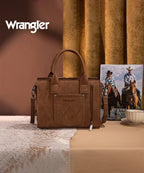 Wrangler Tooled Aztec Knitted Concealed Carry Tote Collection