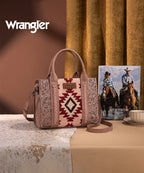 Wrangler Tooled Aztec Knitted Concealed Carry Tote Collection