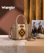 Wrangler Tooled Aztec Knitted Concealed Carry Tote Collection