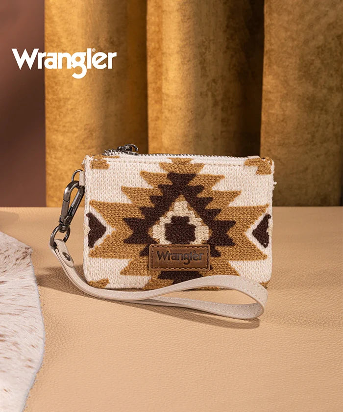 Wrangler Tooled Aztec Knitted Concealed Carry Tote Collection