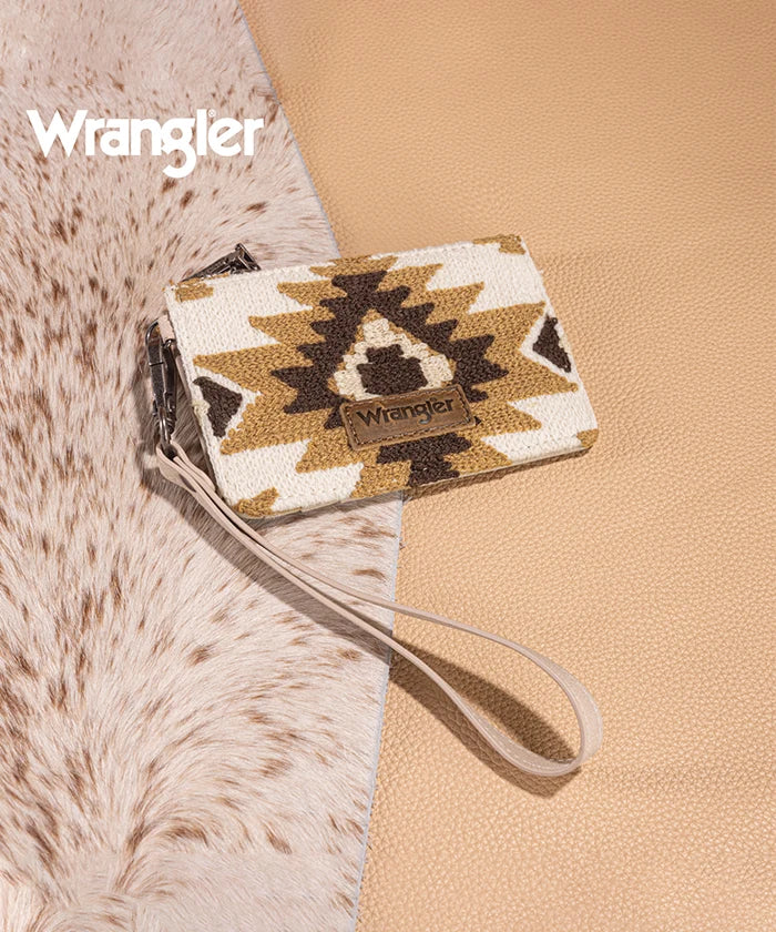 Wrangler Tooled Aztec Knitted Concealed Carry Tote Collection