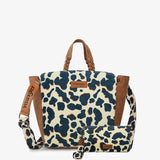 Wrangler All-over Cow Print Wide Tote Bag Collection