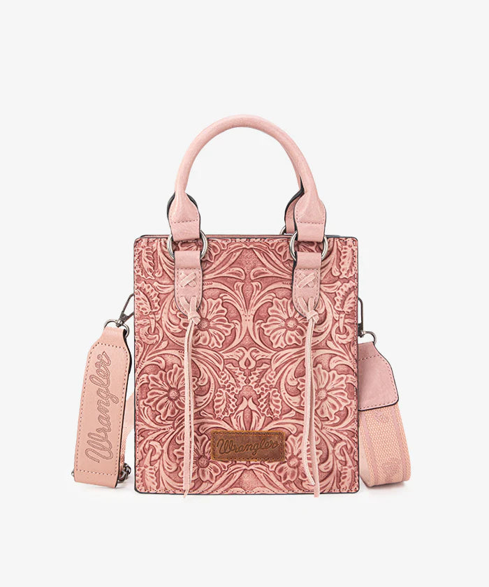 Wrangler Embossed Top Handle Crossbody