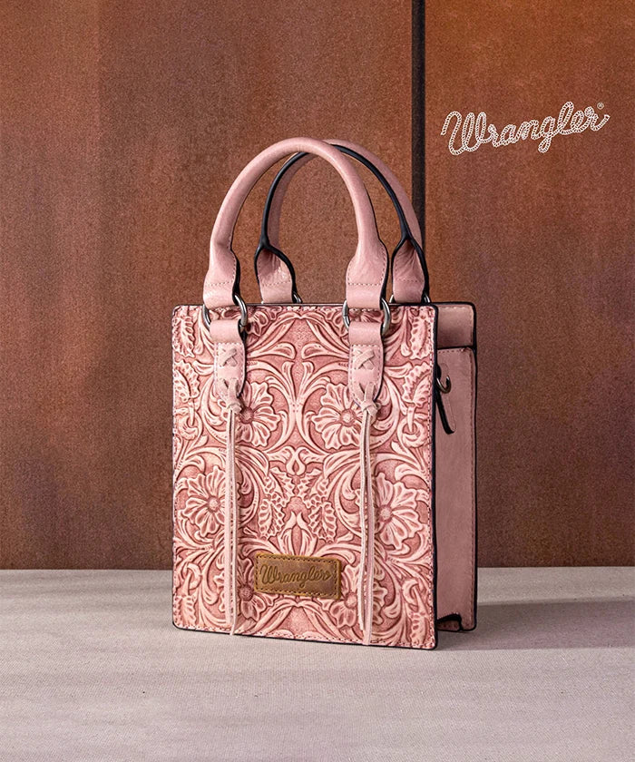 Wrangler Embossed Top Handle Crossbody