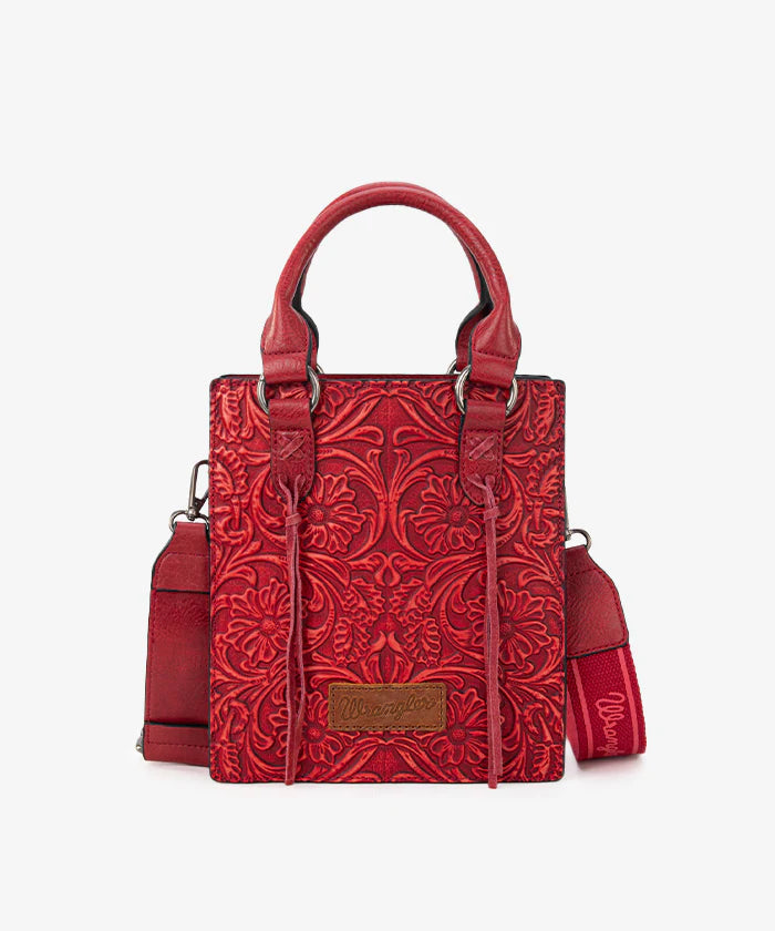Wrangler Embossed Top Handle Crossbody