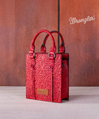 Wrangler Embossed Top Handle Crossbody