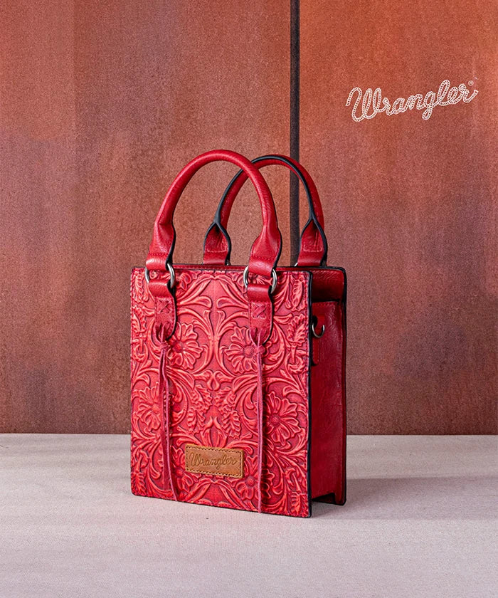 Wrangler Embossed Top Handle Crossbody