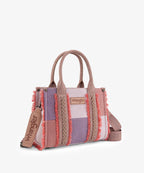 Wrangler Canvas Braided Fringe Tote Bag
