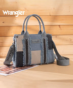 Wrangler Canvas Braided Fringe Tote Bag