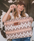 Wrangler Southwestern Print Tote Bag