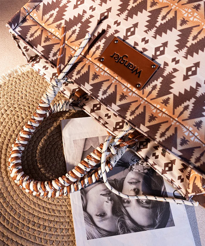 Wrangler Southwestern Print Tote Bag