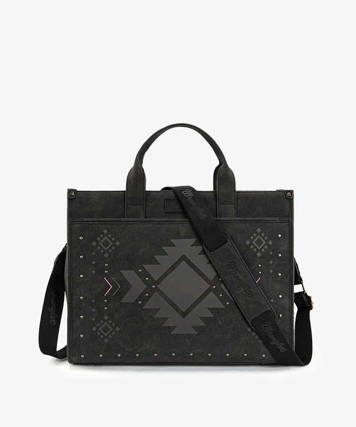 Wrangler Aztec Studded Tote Bag Collection
