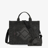 Wrangler Aztec Studded Tote Bag Collection